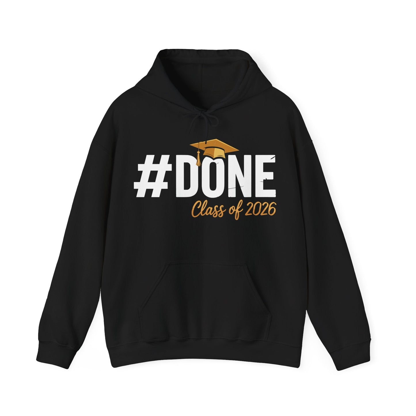 #Done Class of 2026 Graduation So Done Senior 2026 Grad Hoodie For Men Women